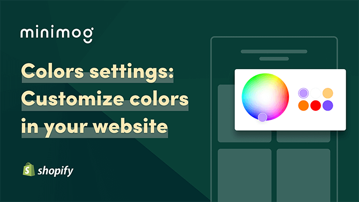Setting colors